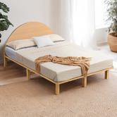 Braxton Home Hudson Pine Wood Bed Frame