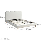 Braxton Home Knightly Pine Wood Bed Frame