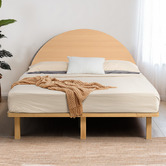 Braxton Home Hudson Pine Wood Bed Frame
