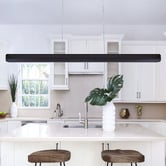 Braxton Home Monet 180cm Aluminium LED Linear Pendant Light