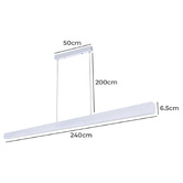 Braxton Home Monet 240cm LED Linear Pendant Light