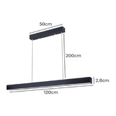 Braxton Home Kuro 120cm LED Linear Pendant Light