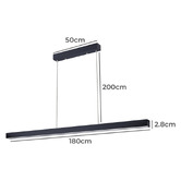 Braxton Home Kuro 180cm LED Linear Pendant Light