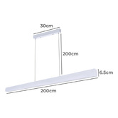 Braxton Home Monet 200cm LED Linear Pendant Light