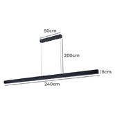 Braxton Home Wisp 240cm LED Linear Pendant Light