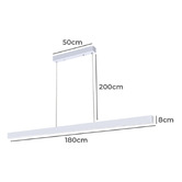 Braxton Home Wisp 180cm LED Linear Pendant Light