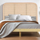 Braxton Home Amalie Rattan Bedhead