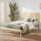 Braxton Home Teodor Rattan Bedhead
