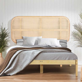 Braxton Home Teodor Rattan Bedhead