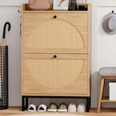 Braxton Home Elena 2 Door Shoe Cabinet