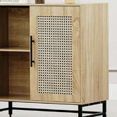 Braxton Home Rendra 2 Door Rattan Sideboard Buffets