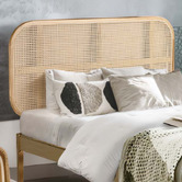 Braxton Home Teodor Rattan Bedhead