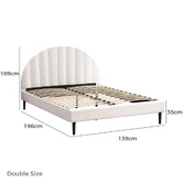 Braxton Home Braun Boucle Bed Frame