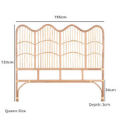 Braxton Home Ollery Rattan Bedhead