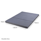 Braxton Home Micah II Velvet Double Foldable Mattress