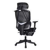 Braxton Home Halyna Mesh Office Chair with Footrest
