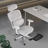 Braxton Home Halyna Mesh Office Chair with Footrest