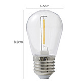 Braxton Home Warm White LED Outdoor Festoon Lights