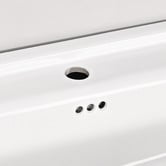 Braxton Home Callum 600mm Oak Wall Hung Single Vanity with Ceramic Countertop