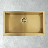 Braxton Home Frag 750mm Single Stainless Steel Kitchen Sink &amp; Accessories Package