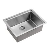 Braxton Home Navagio 600mm Single Kitchen Sink &amp; Accessories Package