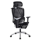 Braxton Home Inna Mesh Office Chair with Footrest