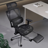 Braxton Home Inna Mesh Office Chair with Footrest