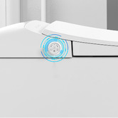 Braxton Home Lam Wall Faced Smart Toilet