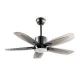 Braxton Home Kyra 107cm Black DC Ceiling Fan with LED