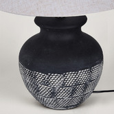 Braxton Home Antonelli Black Ceramic Table Lamp
