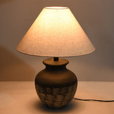 Braxton Home Antonelli Black Ceramic Table Lamp