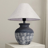 Braxton Home Antonelli Black Ceramic Table Lamp