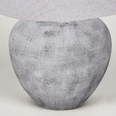 Braxton Home Antonelli Light Grey Ceramic Table Lamp