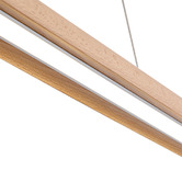 Braxton Home Eldrik Beech Wood LED Pendant Light