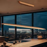 Braxton Home Eldrik Beech Wood LED Pendant Light