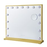 Braxton Home Gold Nia LED Make-Up Mirror