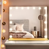 Braxton Home Gold Nia LED Make-Up Mirror