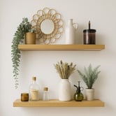 Braxton Home Blanchard Floating Wall Shelves with LED