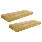 Braxton Home Blanchard Floating Wall Shelves with LED