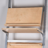 Braxton Home Manon Multifunctional Ladder Shelf with Pegboard Organiser