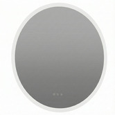 Braxton Home Simon Round Aluminium LED Mirror