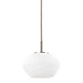 Braxton Home Izza Metal &amp; Glass Pendant Light