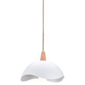 Braxton Home Ropia Beech Wood &amp; Metal Pendant Light