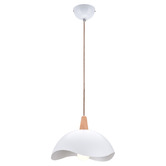 Braxton Home Ropia Beech Wood &amp; Metal Pendant Light