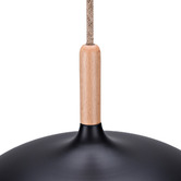 Braxton Home Bambi Beech Wood &amp; Metal Pendant Light