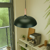 Braxton Home Bambi Beech Wood &amp; Metal Pendant Light