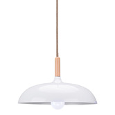 Braxton Home Bambi Beech Wood &amp; Metal Pendant Light
