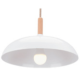Braxton Home Bambi Beech Wood &amp; Metal Pendant Light
