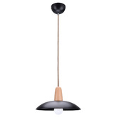 Braxton Home Dandi Beech Wood &amp; Metal Pendant Light