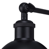 Braxton Home Jensi Black Metal Wall Light